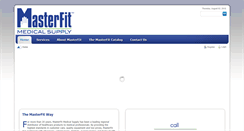 Desktop Screenshot of masterfit.net